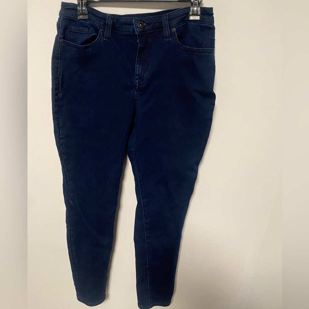 Style & Co Dark Blue Skinny Jeans 12